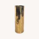 Umbrella stand in golden brass