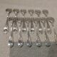 12 silver-plated oyster forks by silversmith Francois Frionnet, Floria
