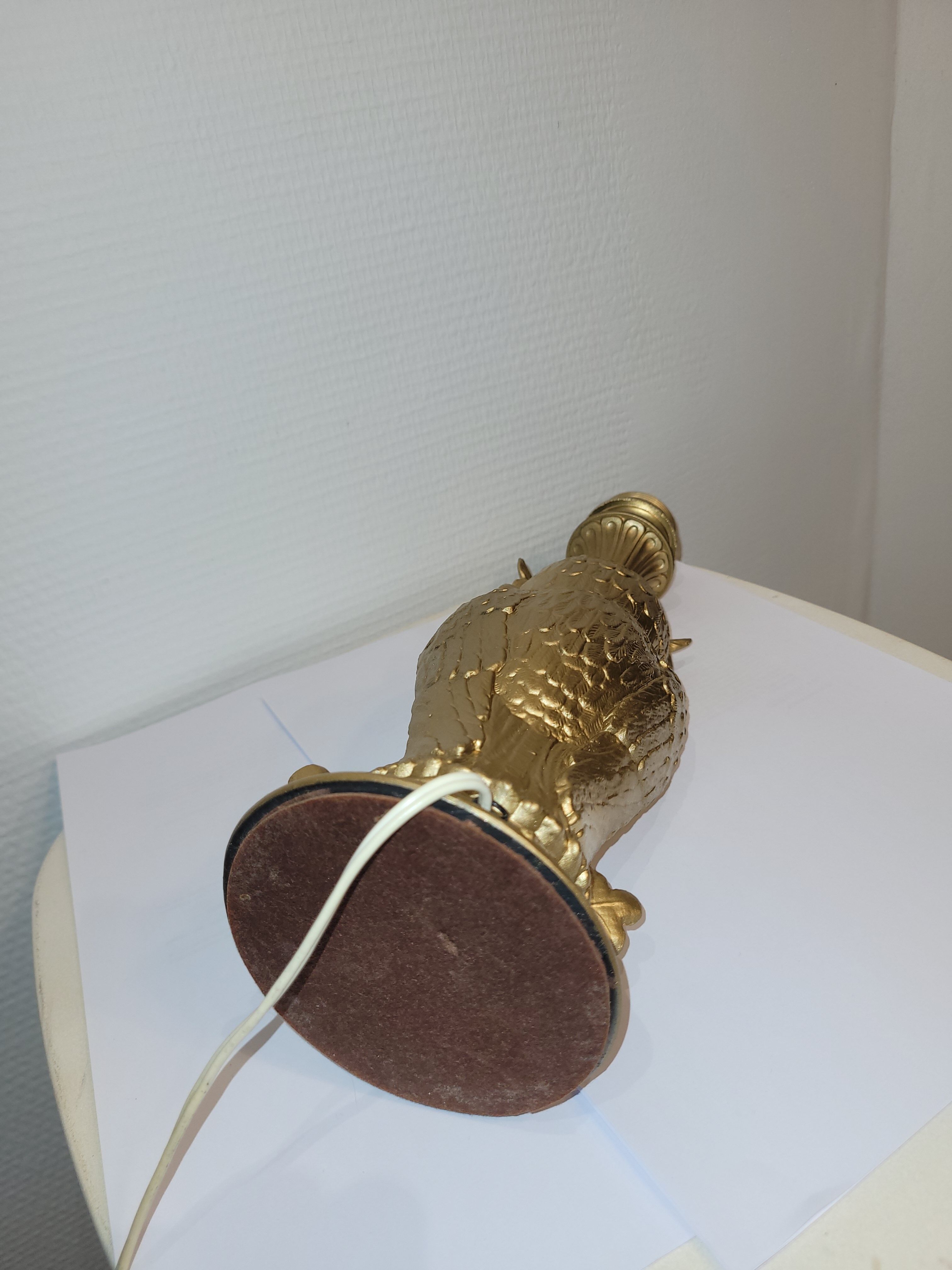 Owl table lamp by L & LWM