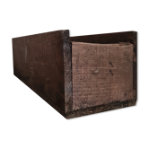 Old wooden workshop box