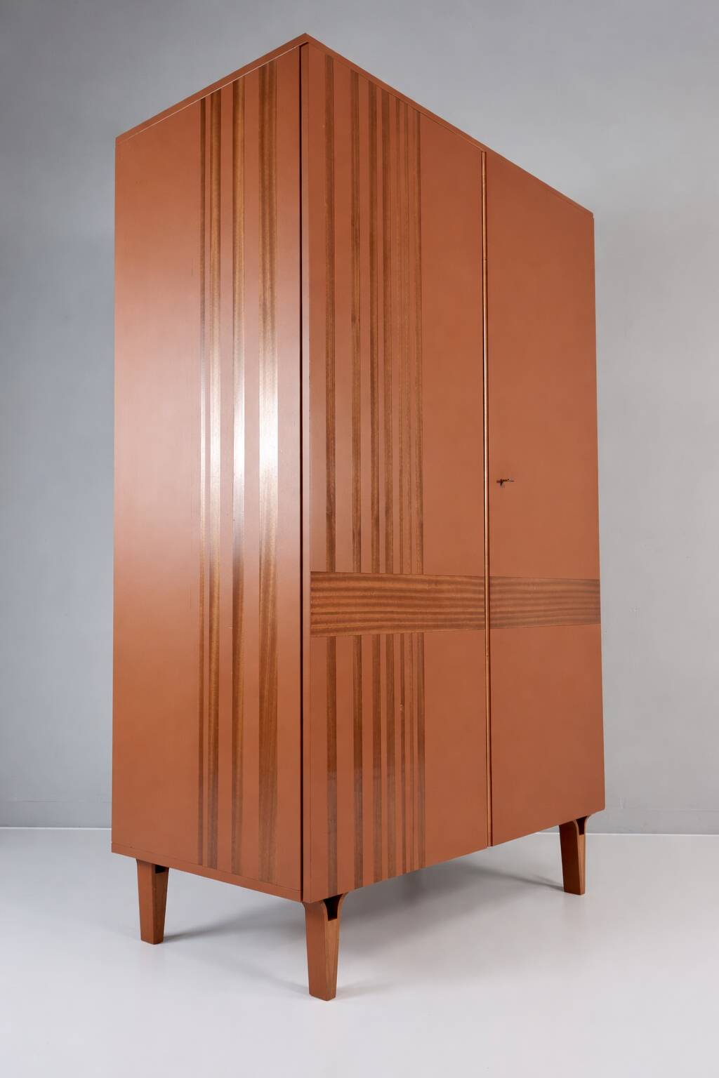 Vintage wardrobe in ash by Francisek Mezulanik, 1970s.
