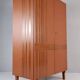 Vintage wardrobe in ash by Francisek Mezulanik, 1970s.