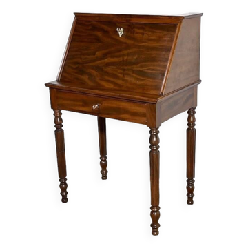 Petit Bureau de Dame en Acajou, époque Louis-Philippe – 1ère partie XIXe