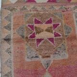 Vintage Handknotted Runner Rug sku 2184