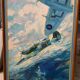 Spitfire aircraft painting by Lengelle