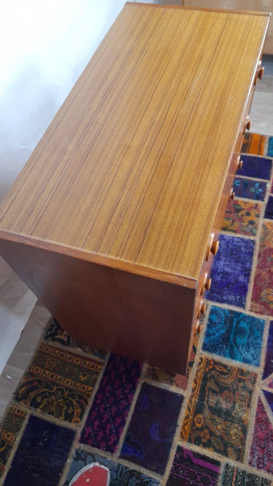 Vintage chest of drawers with 4 drawers in teak – Sweden, 1960