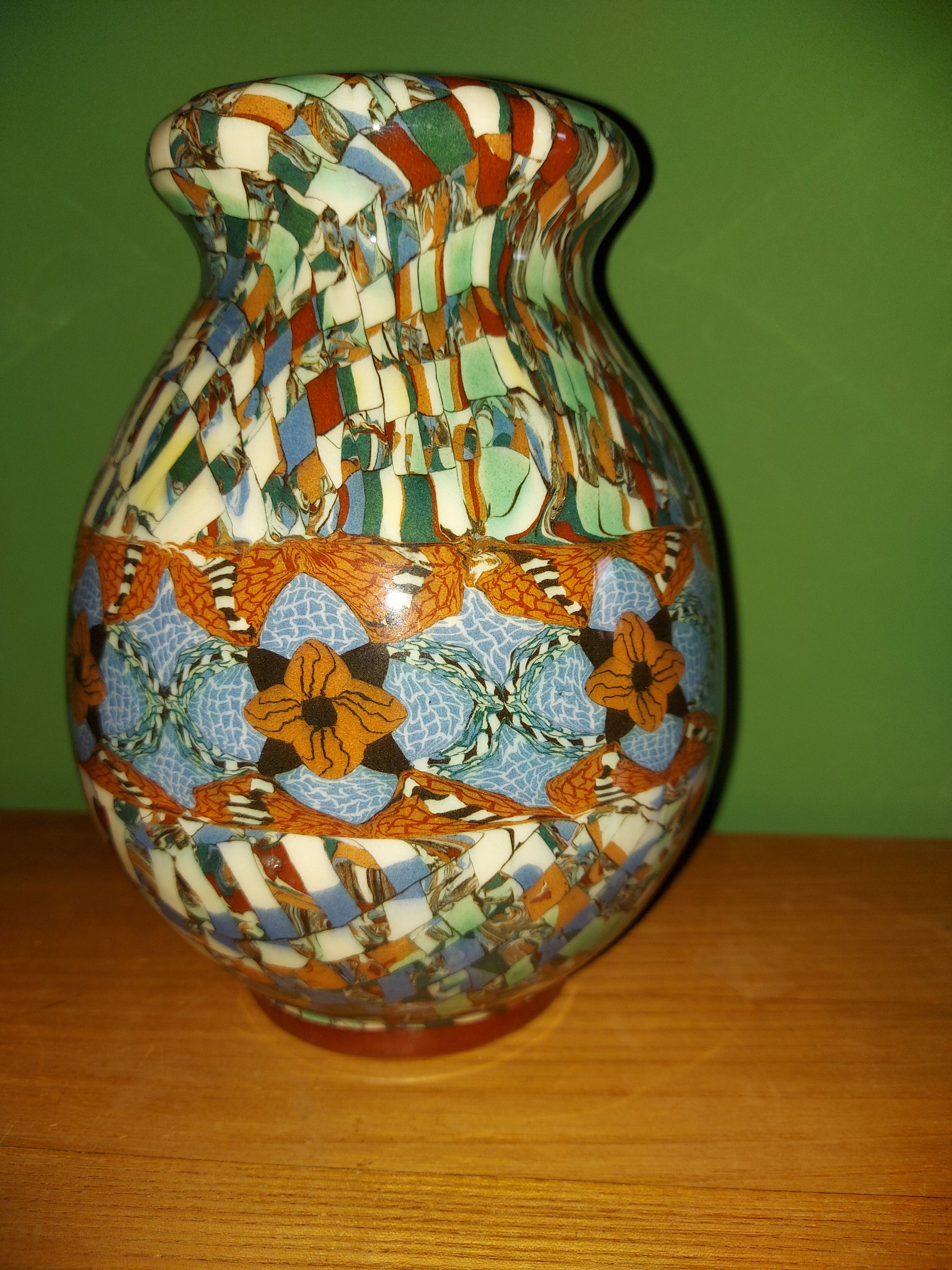 Vallauris Jean Gerbino ceramic vase