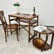 Bamboo side table in Mid-Century Modern style by Gervasoni