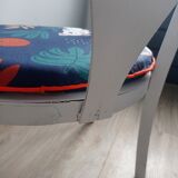 Children's chair restyled and its seat