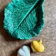 Ensemble sel et poivre vintage en barbotine