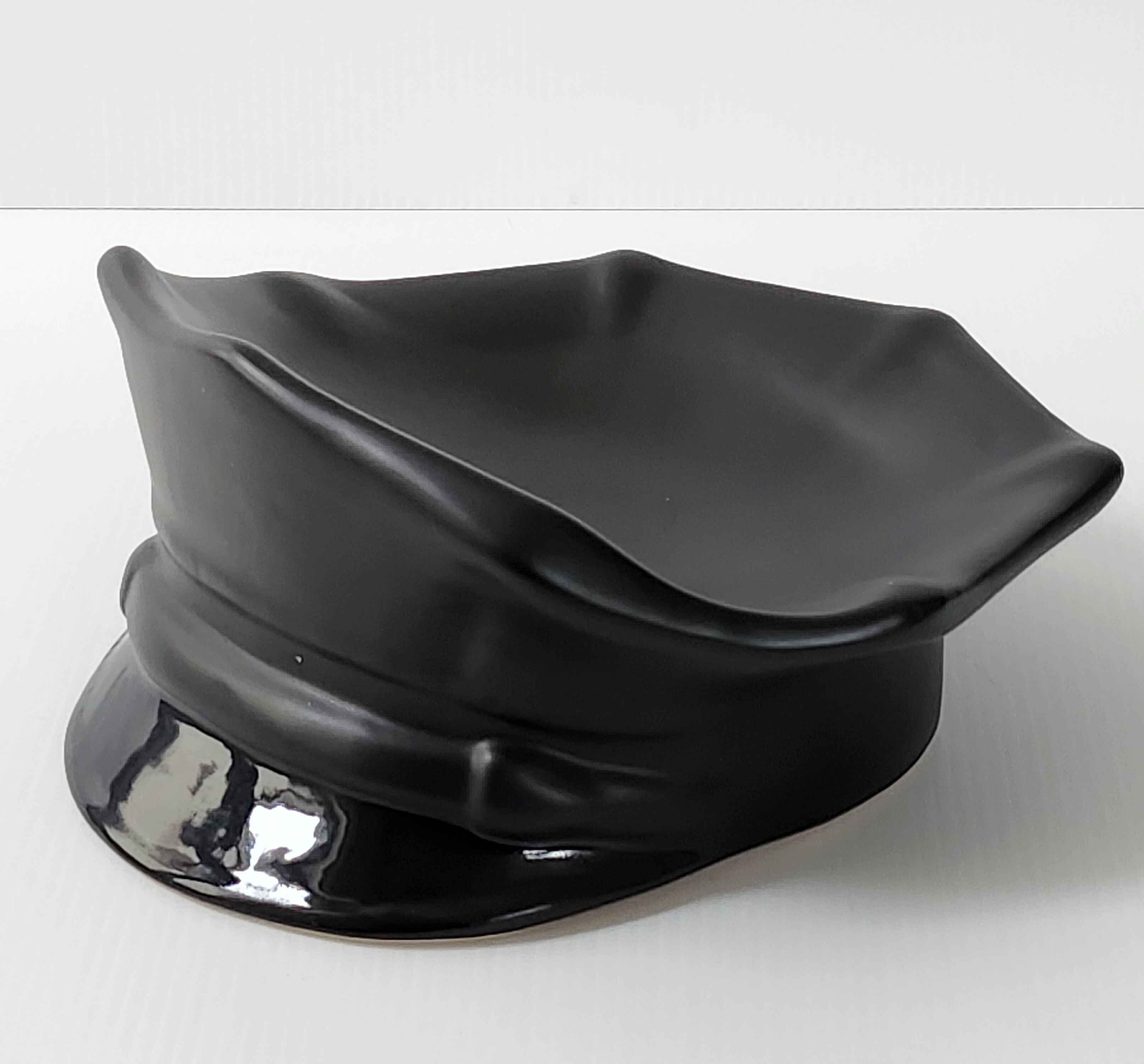 Ashtray cap vintage 1980 ceramic