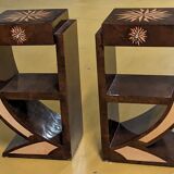 Art nouveau bedside tables
