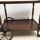 Vintage wheeled dessert Bottle Support