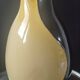Two-necked vase Vintage ceramic 1964.