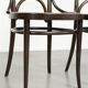 Set of 4 original vintage Thonet design webbing chairs model Long John