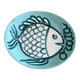 Hand-painted ceramic plate