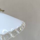 Notched opaline suspension