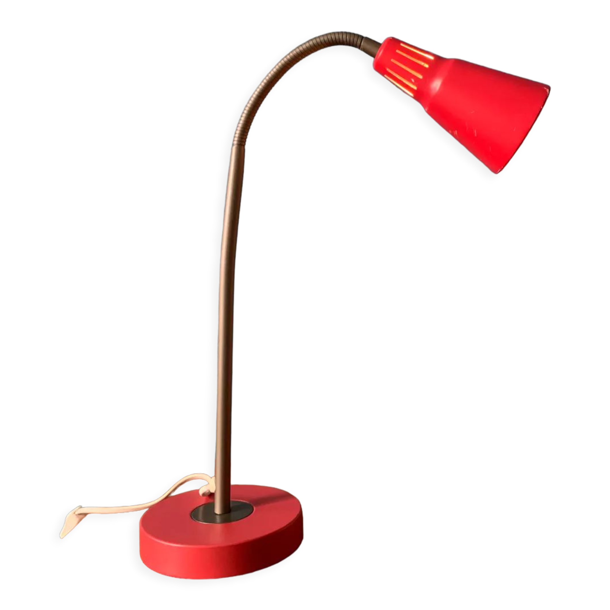 Red ikea floor lamp 90s