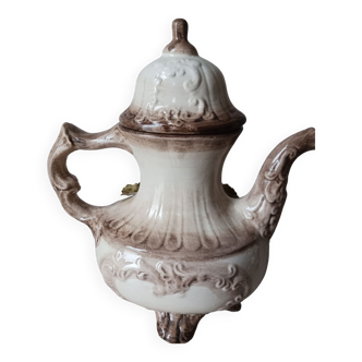 Cafetière porcelaine style Capodimonte