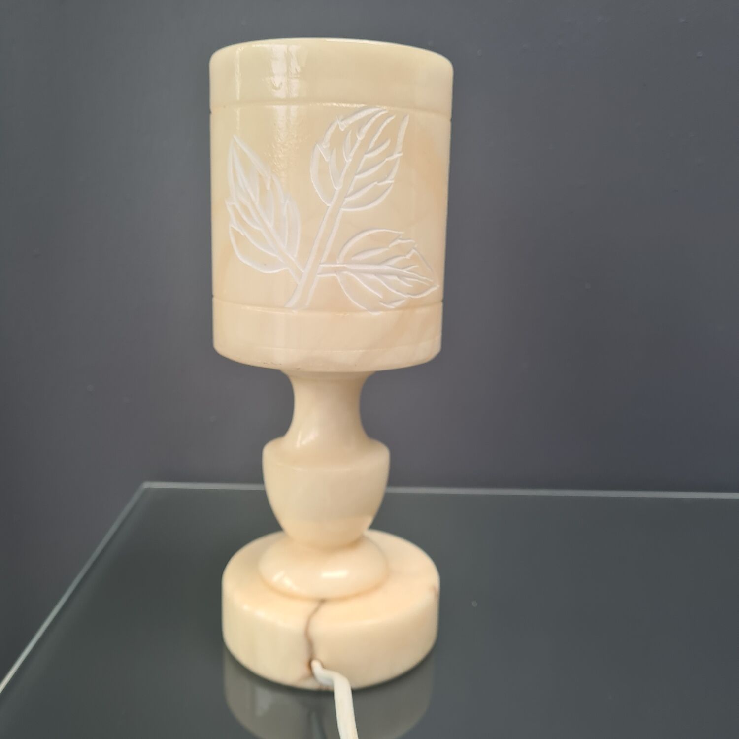 Alabaster lamp
