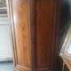 Corner cabinet in solid ash, circa 1840