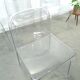 Design plexiglas stapelbare stoelen Trono by Sottsass Associati 2005 Segis