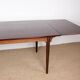 Danish extendable dining table in rosewood, model 54 by Gunni Omann