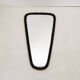 Miroir cuir matelassé