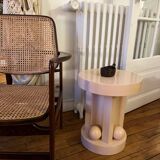 Nemesis Fleur Delesalle Monoprix pink stool