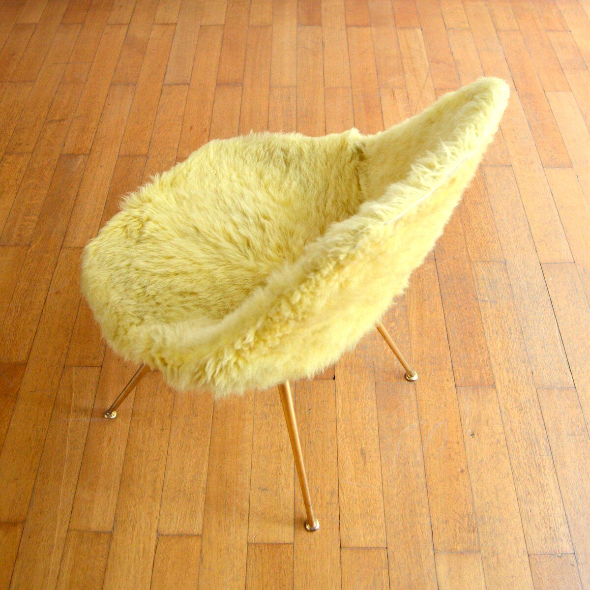 Armchair moumoute Design 1950