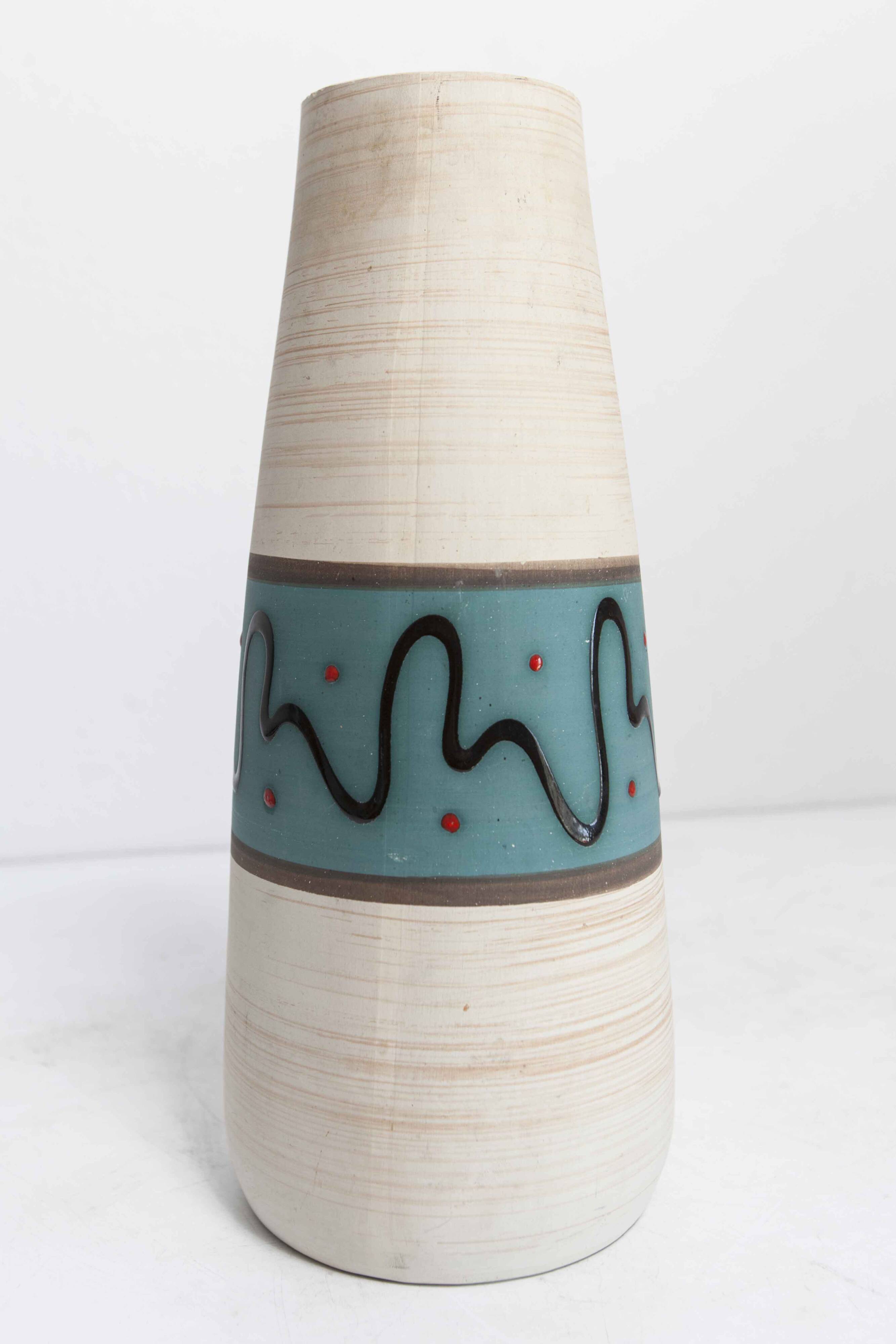 Large West Germany vase 1950 34cm ceramic