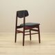 Set of four teak chairs, Danish design, 1960s, production: Denmark