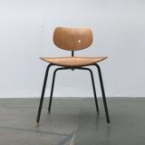 German SE 68 chair from the early Mid-Century by Egon Eiermann for Wilde+Spieth.