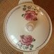 Soupière Germaine Badonviller art deco rose red black