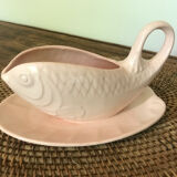 Boch vintage fish gravy boat