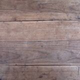 Antique solid cherry farmhouse table with 3 drawers and 2 pulls