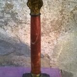Ancient marble lamp foot