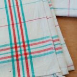 Set of 3 vintage glass towels