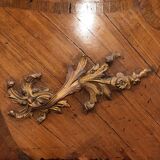 Louis XV style chest of drawers stamped "Gouffe"