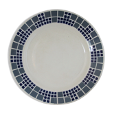 Leon round serving dish Badonviller