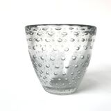 Daum Nancy France, bubble vase, circa 1930.