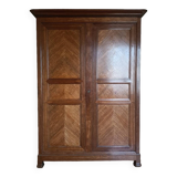 Armoire en chêne Louis Philippe