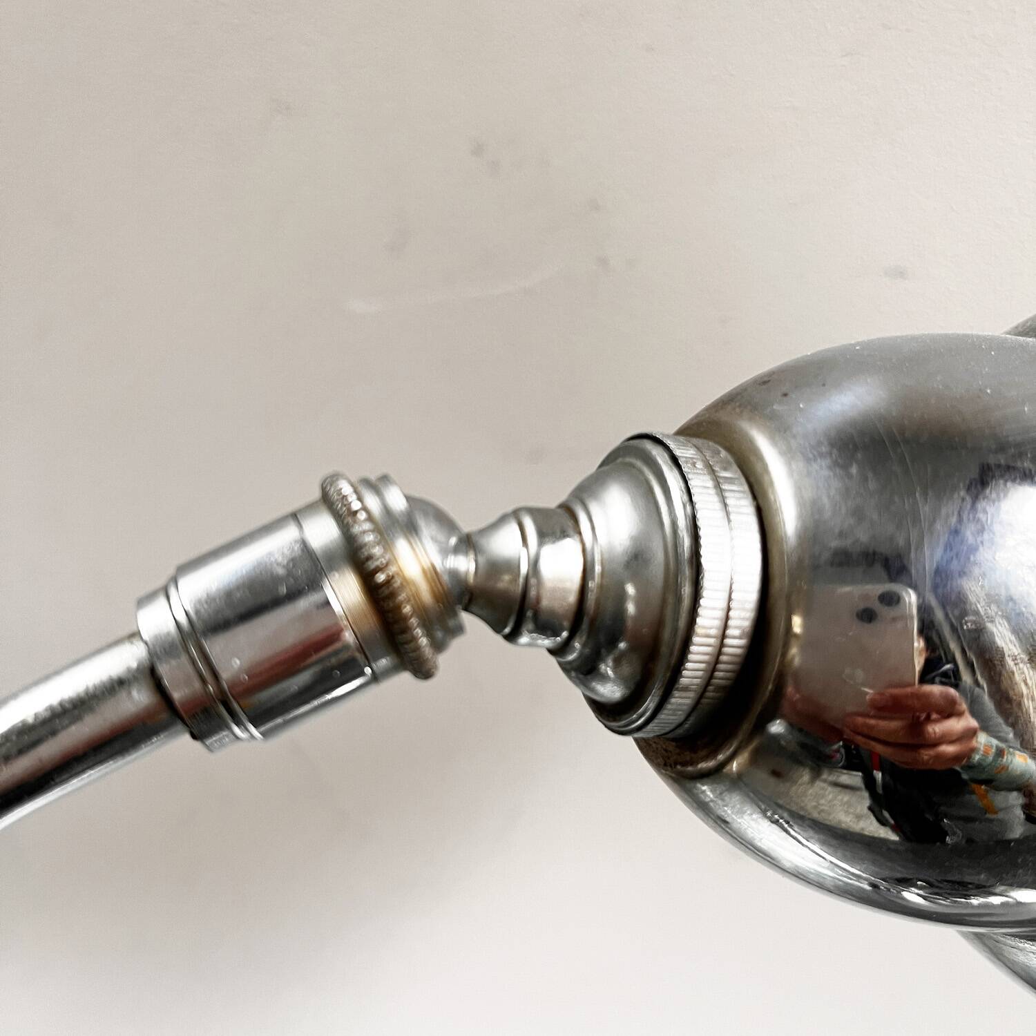 Art Deco adjustable desk lamp