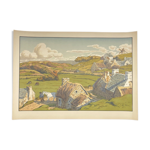 Lithographie henri Riviere