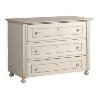 Antique white chest of drawers (c.1920) #40