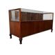Vintage wooden shop counter/display case.