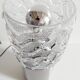Lampe vintage verre et inox