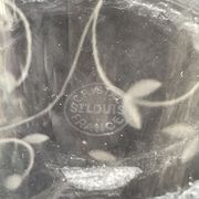 Saint Louis cut crystal stamped decanter