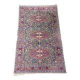 Antique handmade indian amritsar rug