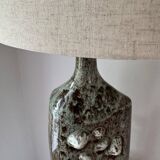 Danish studio ceramic lamp foot, 1960s